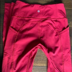 LuluLemon Full Length Sculpt Leggings - Size 8